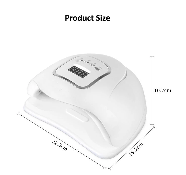 2021 New Quick-drying 150W Dryer Gel nail art lamp UV smart nail finger tool phototherapy machine LED Lamp