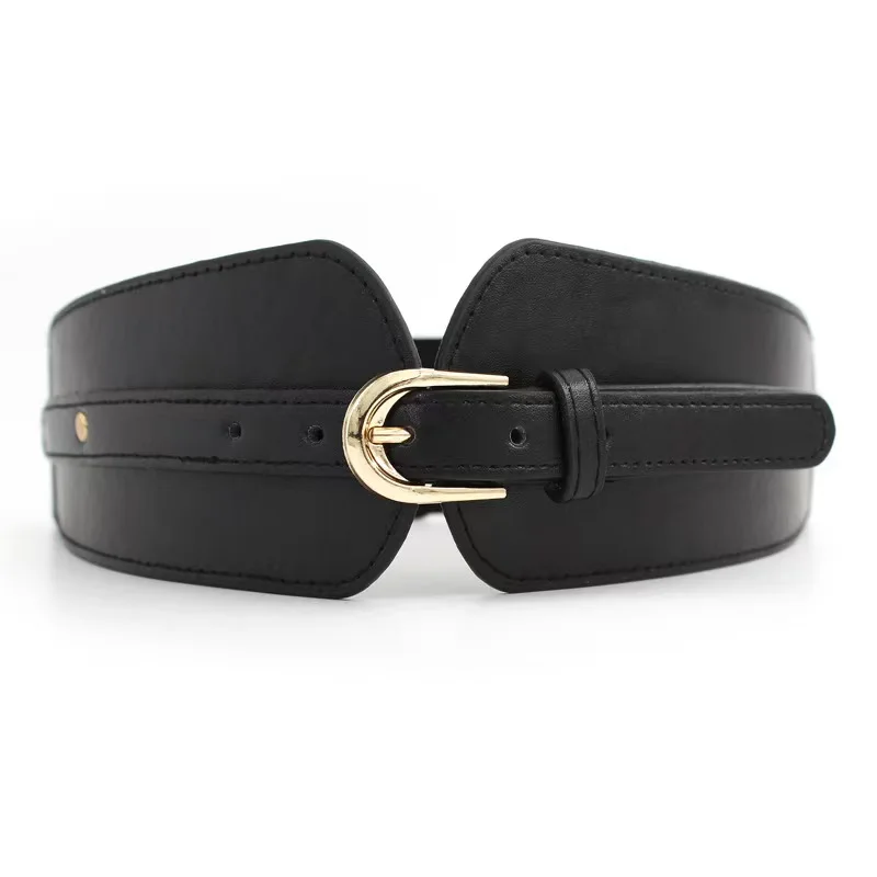 Fashion Belts for Women - PU Leather Corset Elastic High Waist display picture 1