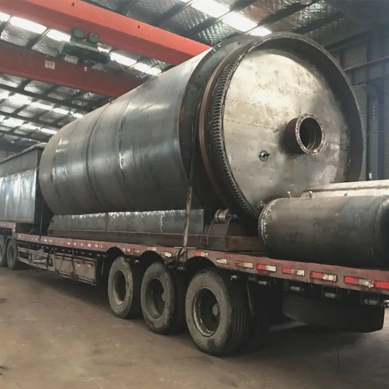 Full Automatic Large Capacity Tire Recycling Machine to Make Fuel Oil Waste Tyres Pyrolysis Plant