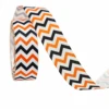 Chevron Stripe-Orange Black White-2.2cm*10yds