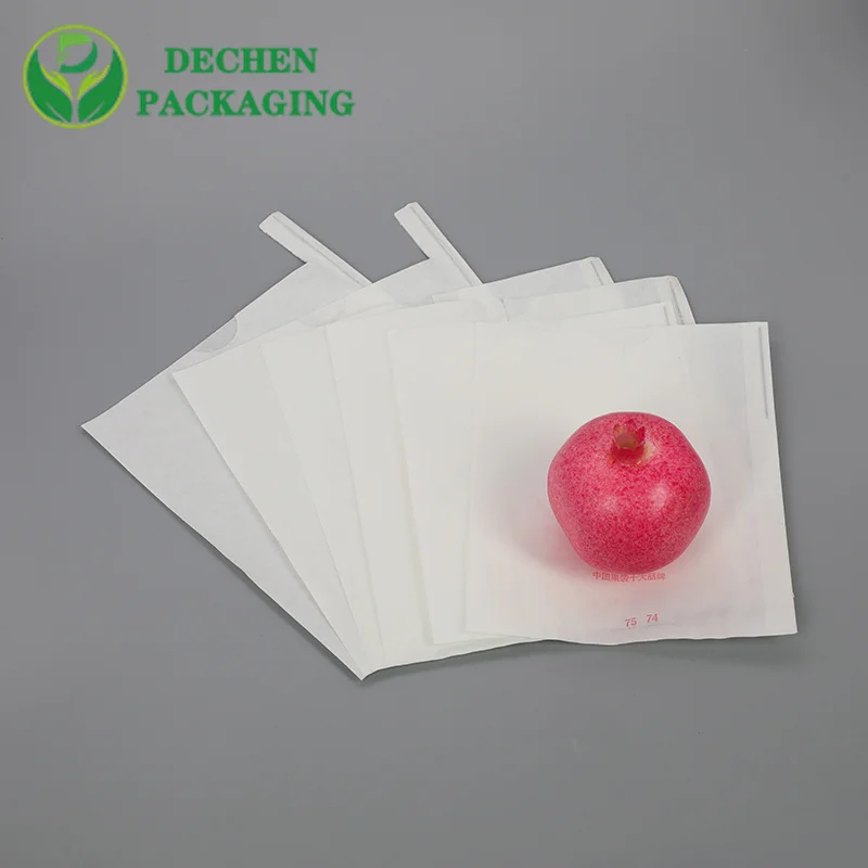 Bolsas de papel cada vez mayores del bolso del embalaje de la fruta de la granada de la protección para la uva