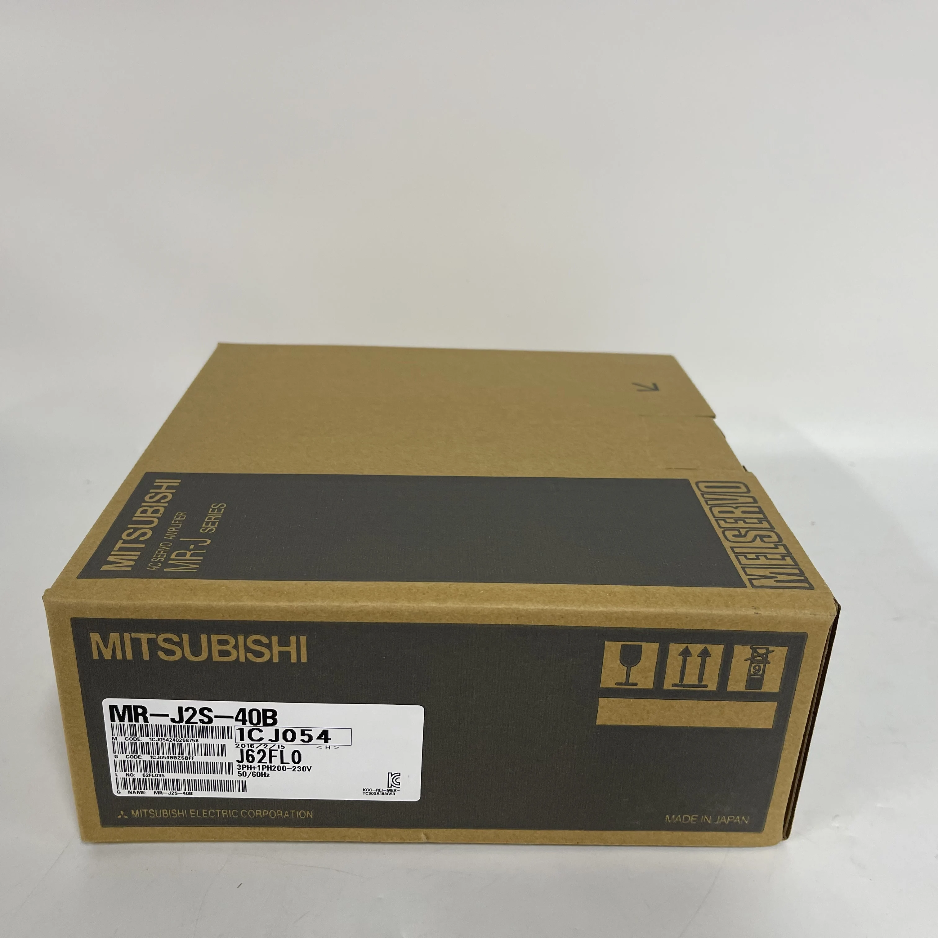 MITSUBISHI ELECTRIC AC Servo Amplifier MR-J2S-40B