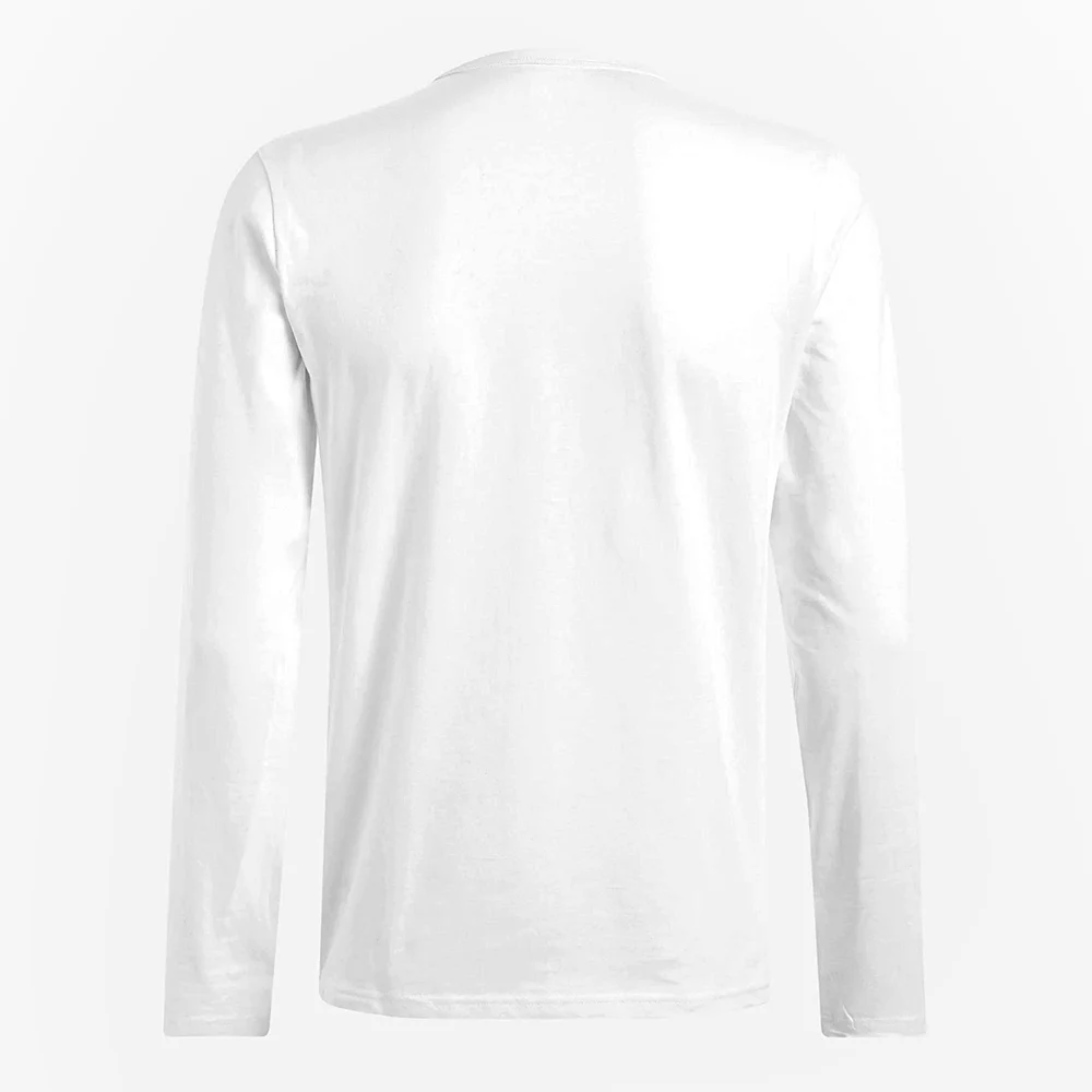 Best Men's Essentials Regular-fit Long-sleeve Crewneck T-shirt Cotton ...
