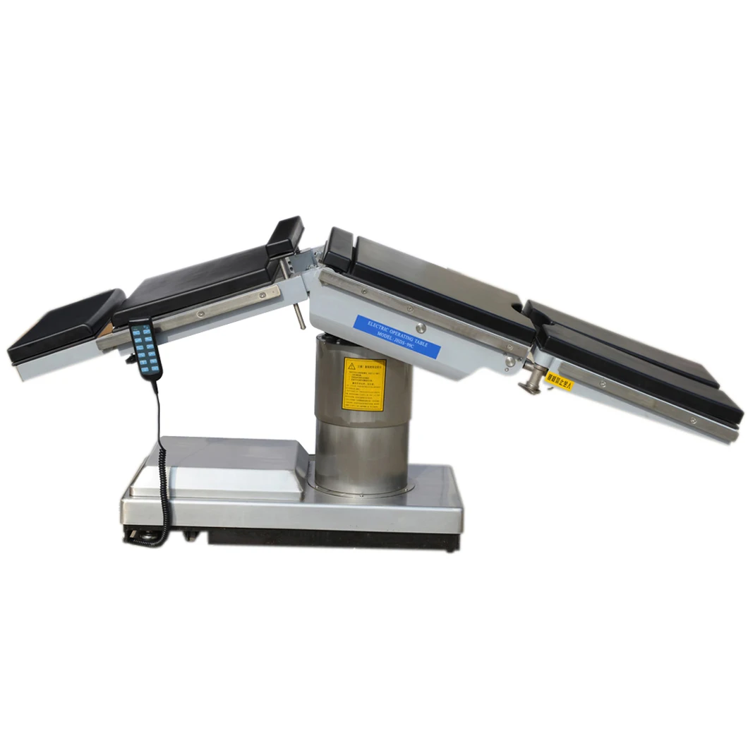 High Load Capacity Medical Hydraulic Surgical Console Mechanical Translation Surgical Theatre Bed