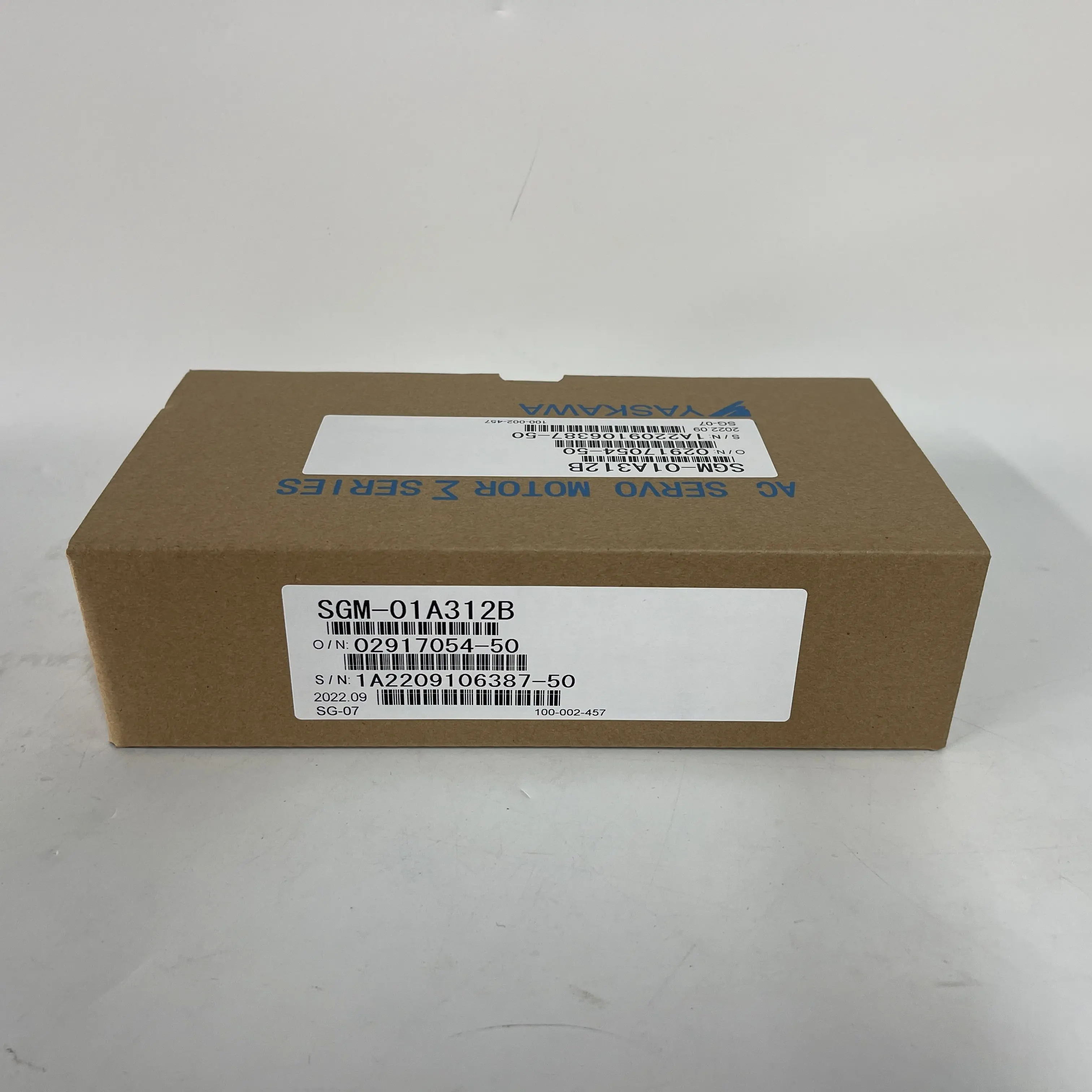 Yaskawa AC Servo Motor SGM-01A312B