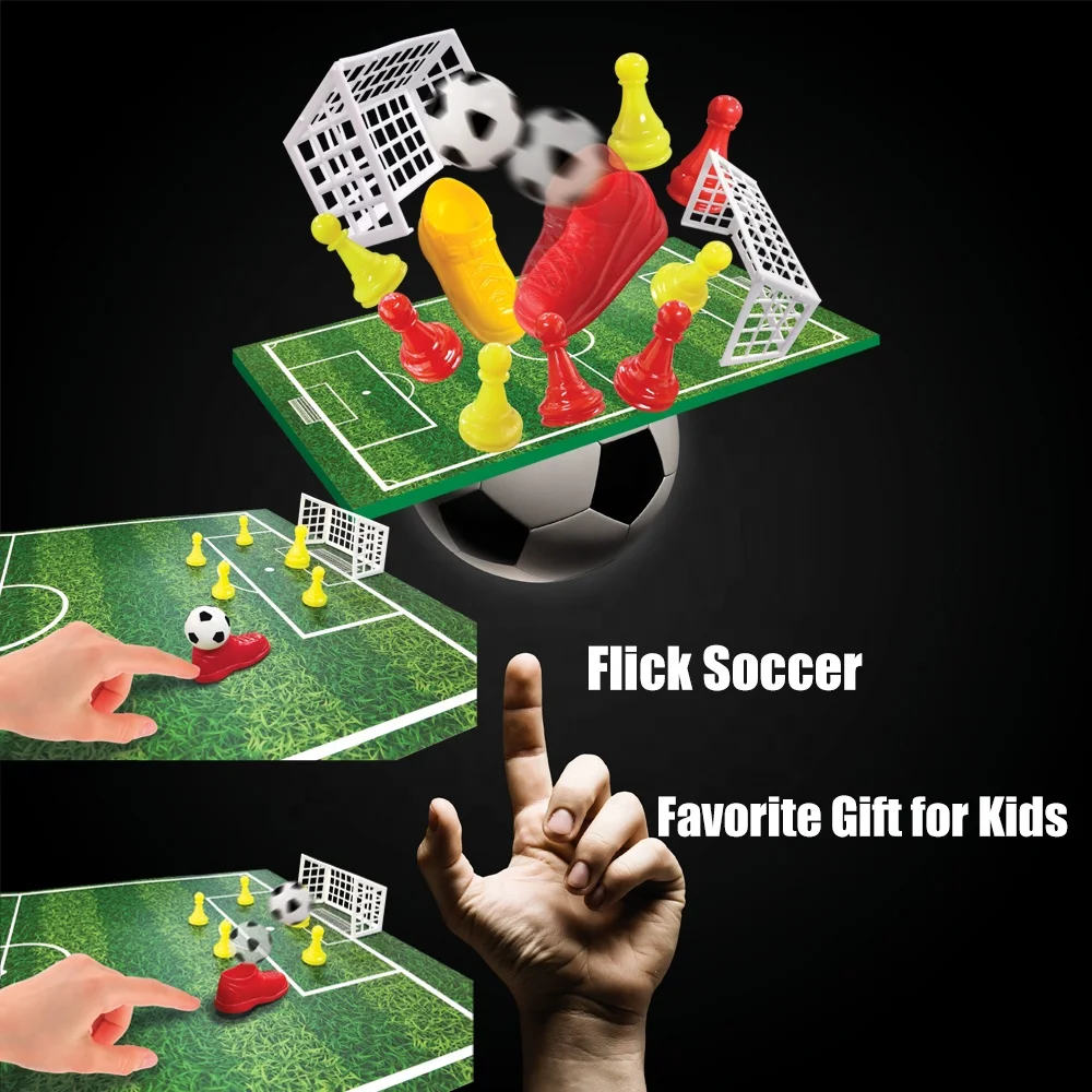 Mini Football  2 Player Fast-paced Kids Educational Intelligent Toys Finger Football Kits Flick Soccer Game