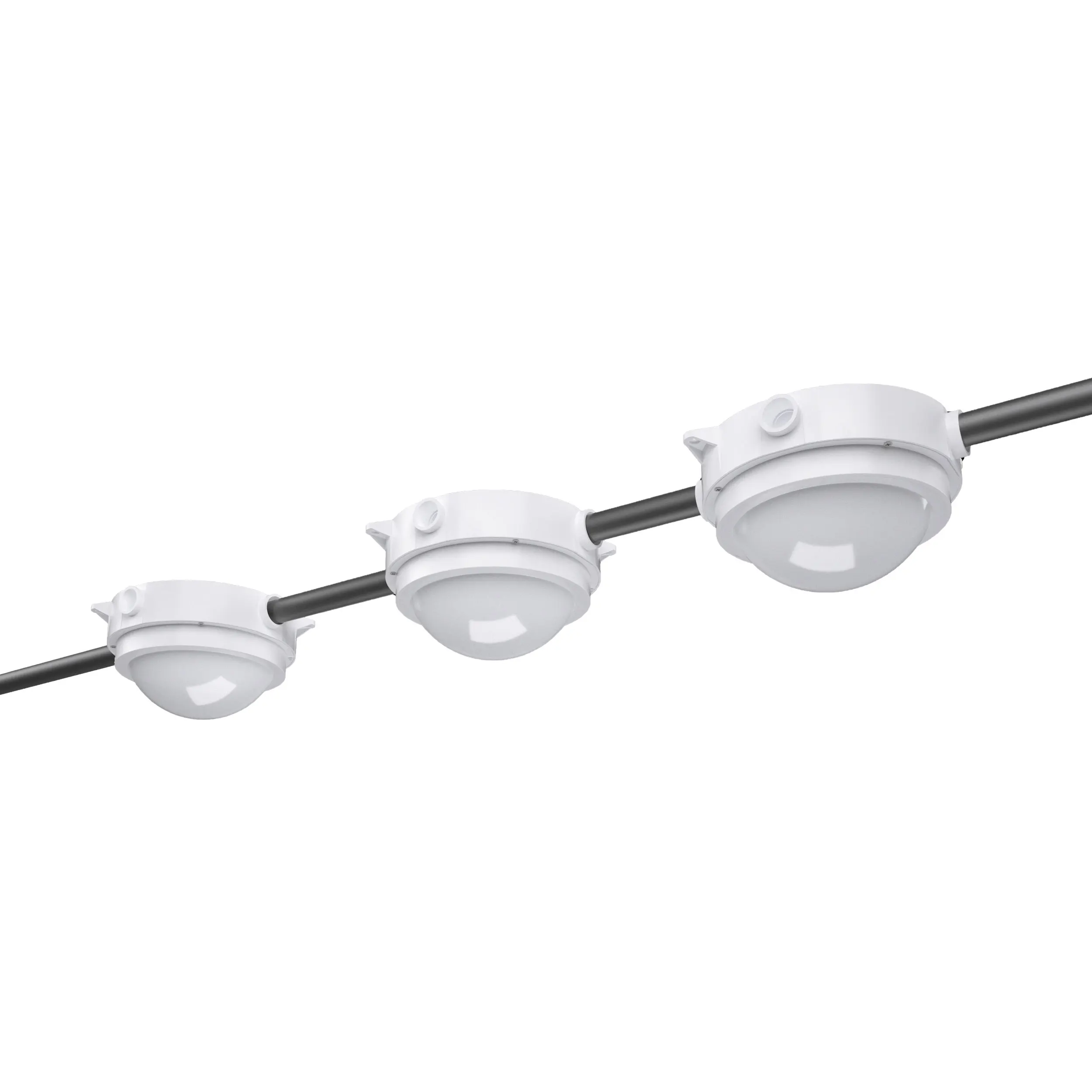 6-ламповое светодиодное трехстороннее освещение утепленное водонепроницаемое ФЛУОРЕСЦЕНТНОЕ устройство для влажного положения экстремальных погодных