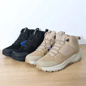 Warm -30 Merlot Men's Winter Outdoor Hiking High-top Genuine Leather Breathable Plush Lining Toe Comfortable Grab Wear-resistant