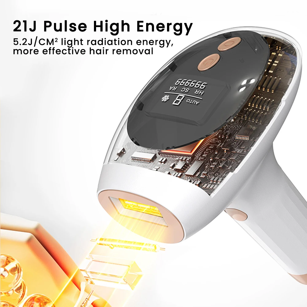 New Trends 2025 Ice Cooling IPL Hair Removal Device for Home Use