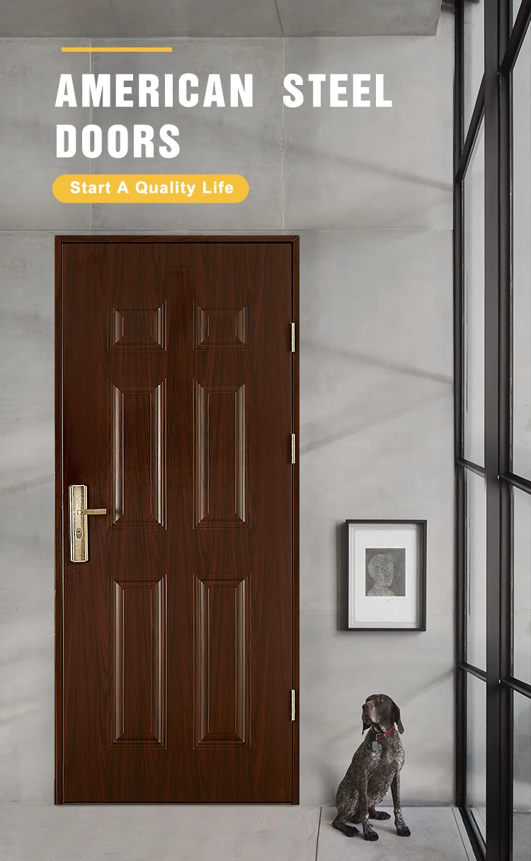 Door Classic Entry House Door For Sale Cheapest American Steel Security