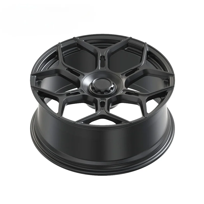 XINLAI Custom Deep Concave Matte Black 5X112 5X114.3 5X120 18 19 20 21 22inch Forged Wheels Passenger Car Wheels for Luxury Cars - Image 2