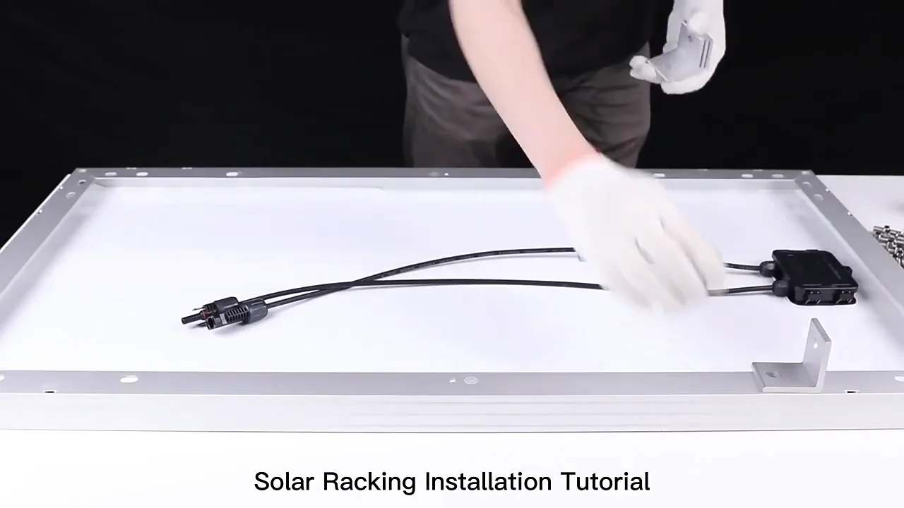 Adjustable Iron Roof With Front And Rear Feet For Solar Panel ...