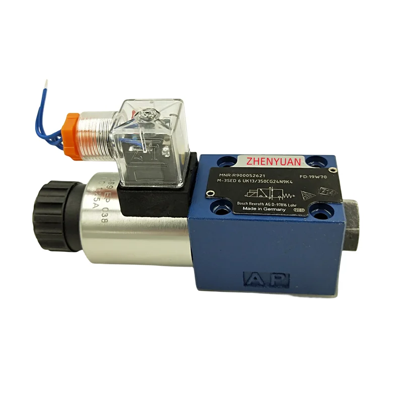 ZHENYUAN VALE R900052621 M-3SED 6 UK1X/350CG24N9K4 Solenoid Valve