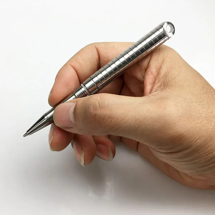 Mini Titanium Portable Pen, Titanium Outdoor Equipment