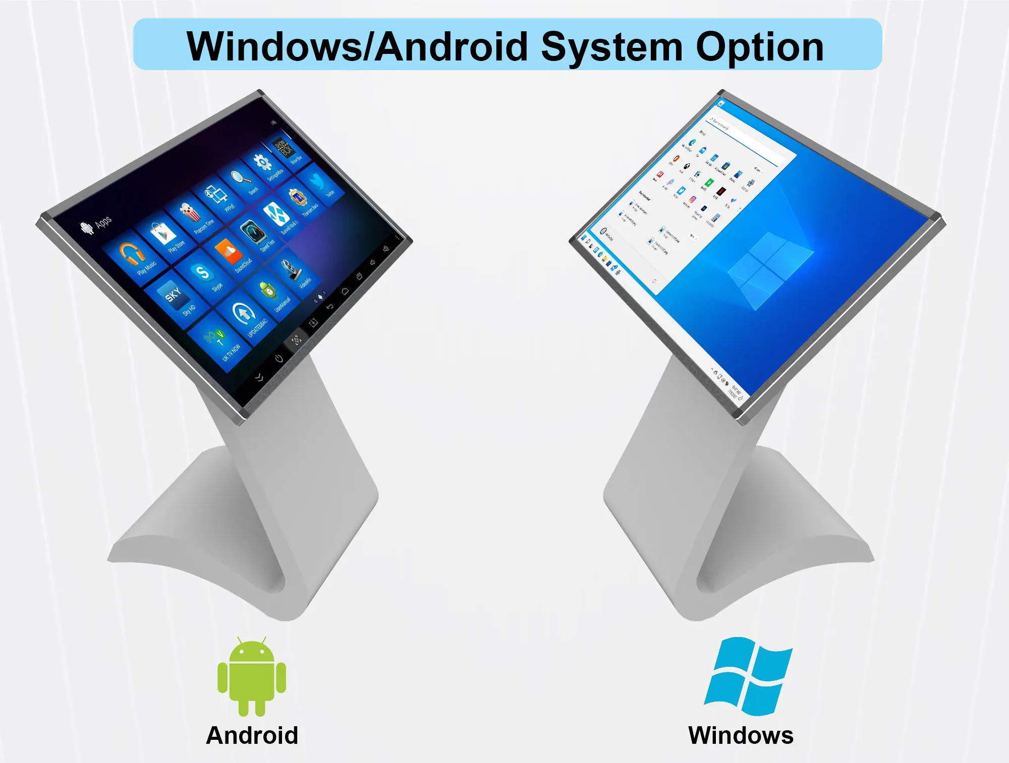 43" LCD Touch Screen Information Kiosk Manufacturers, Suppliers ...