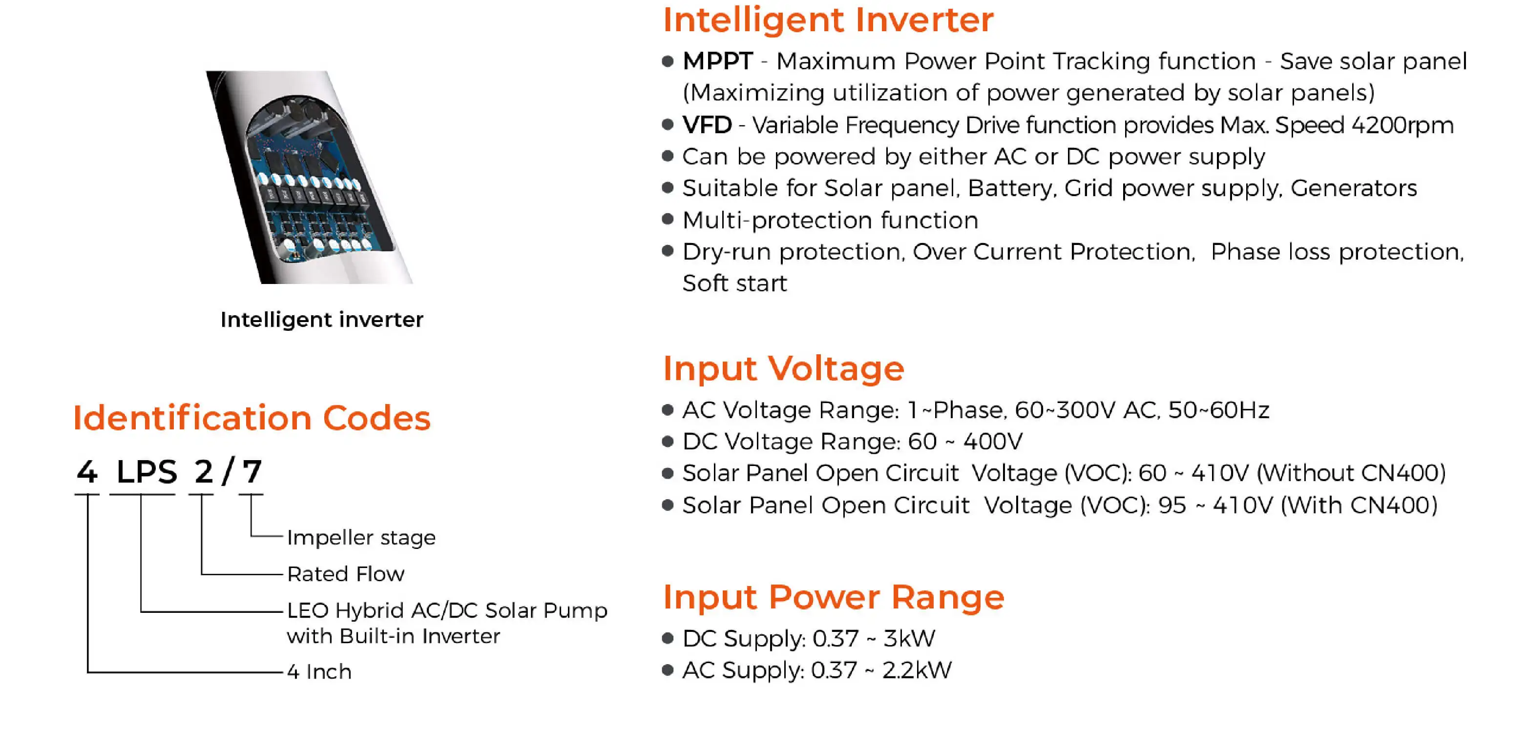 LEO Mppt Solar Charge Controller Deep Well Solar Water Pump Price List