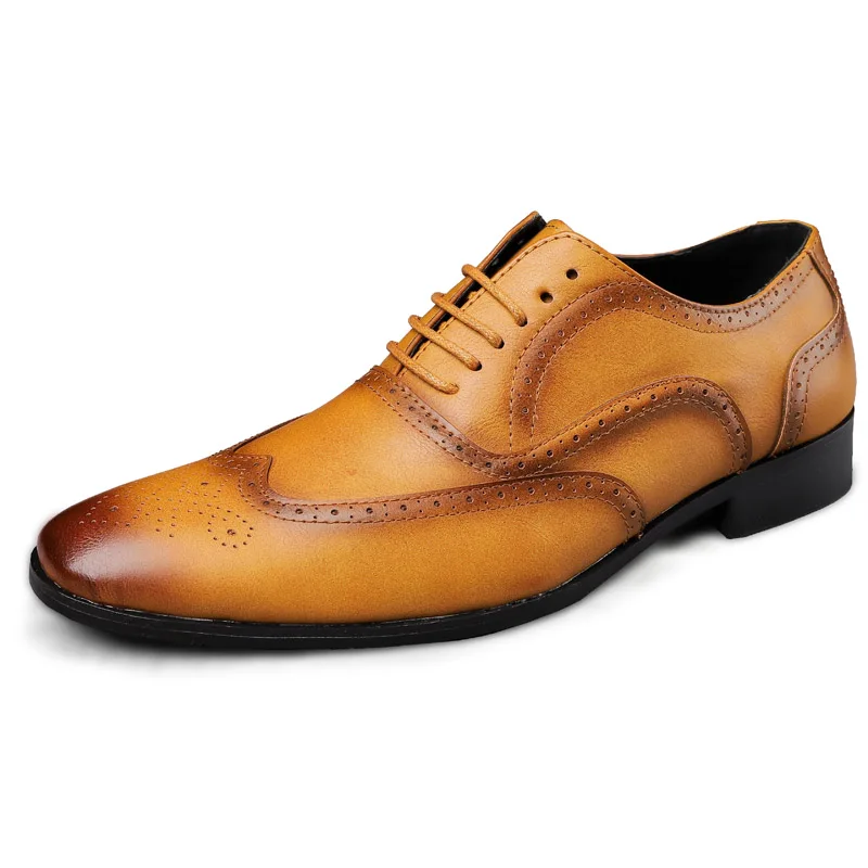 Turkish Shoes,Retro Fashion Brogue Lace 