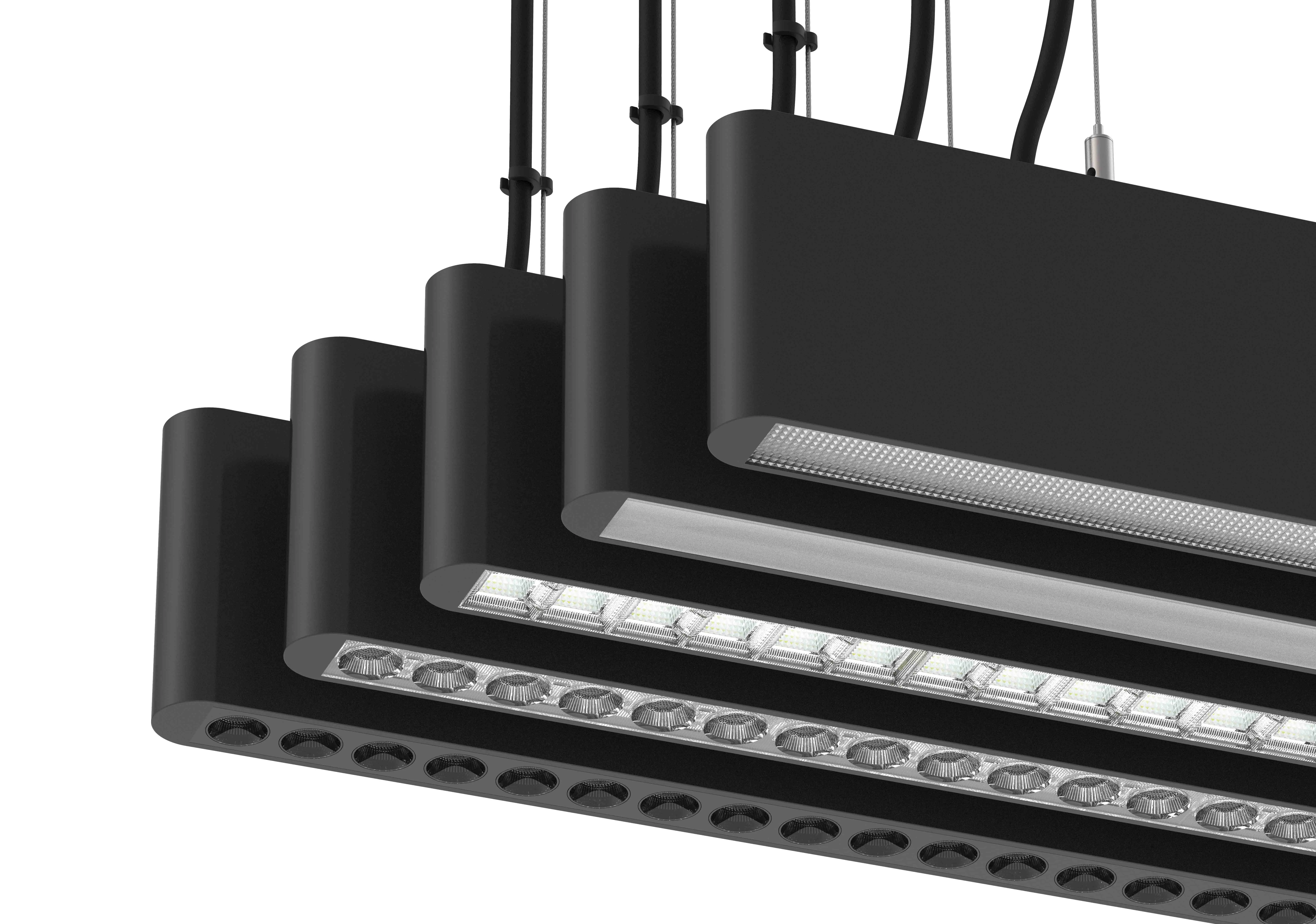 4FT Linkable LED Linear Light 3000K/4000K/6000K CCT Selectable ...