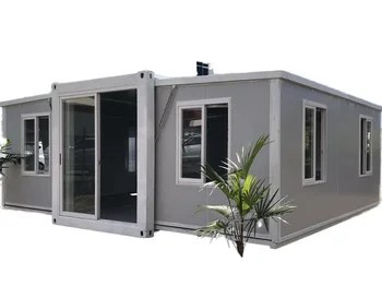Cymdin Fast Build Folding Double Wings Container House Expandable Prefab Steel Structure 2/3 Bedrooms Bathroom Chinese Design