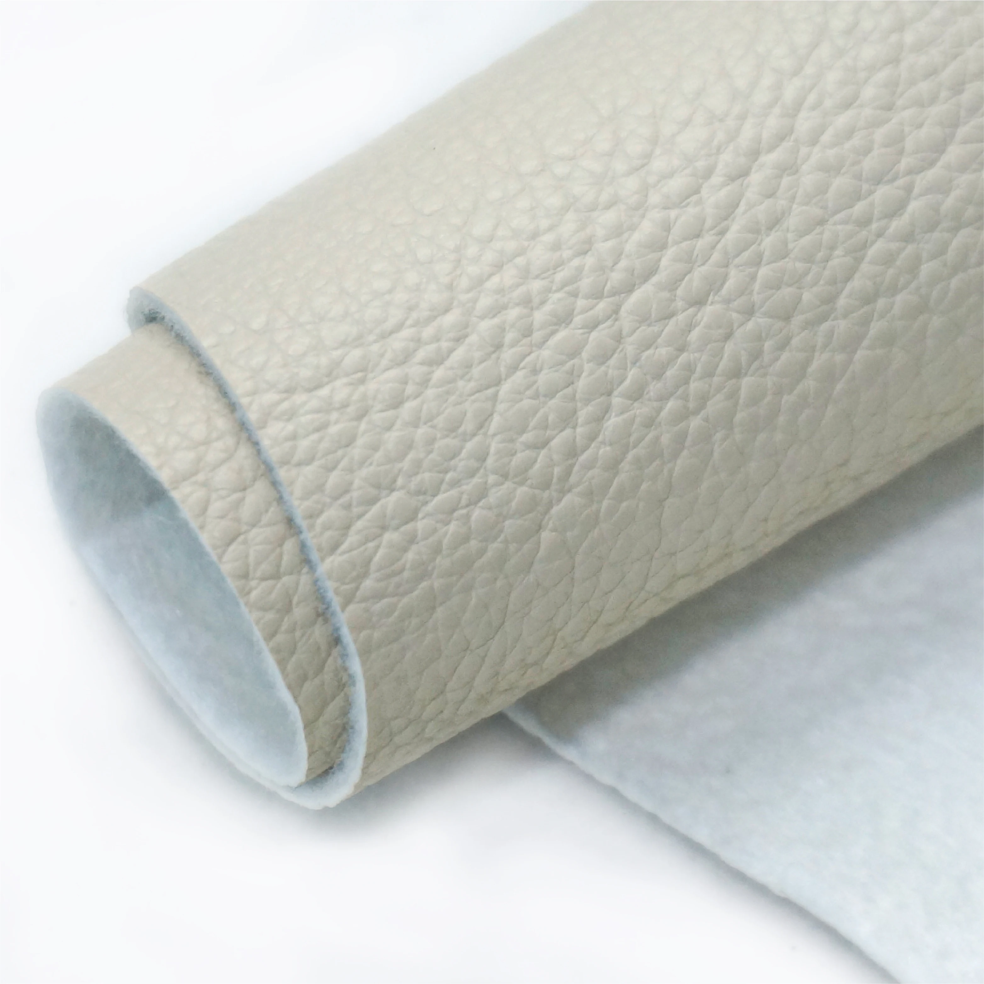 New Vegan Leather Rolls Sustainable Bio-Based PU Synthetic Leather for Handbags Shoes Sofas-Stretch Feature for Upper Materials