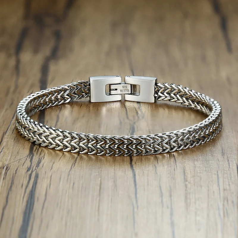 High Polish Stainless Steel Keel Chain 