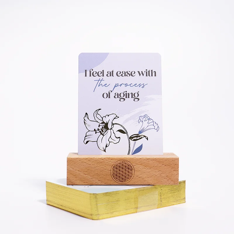 Mini Angel Tarot Cards Affirmation Cards Printing Personalized Mindful Affirmation Cards for Kids