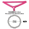 FRRK-3230 anillo plata+cinturón rosa