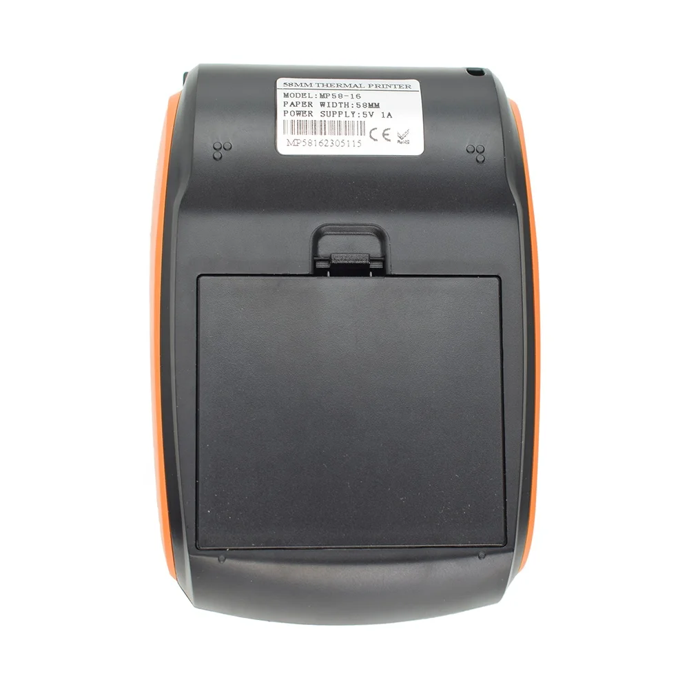 Portable Mini Printer Wireless Bluetooth Mobile Handheld 58mm Thermal Receipt Printer With Battery