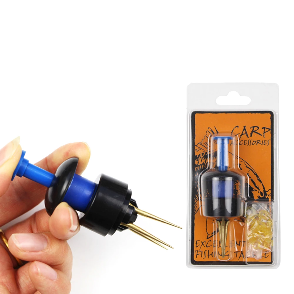 Инструмент для ловли карпа, портативная рыболовная приманка, зажим для красного червя, приманка для быстрой ловли