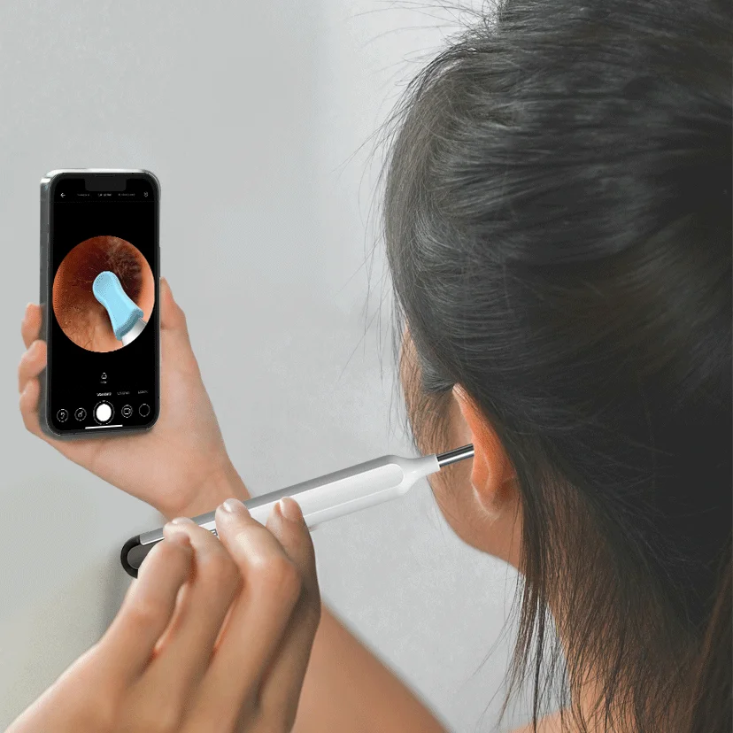 OEM ODM Bebird X1 Mini Visual Ear Wax Cleaner with Camera Wifi Earpick Removal Cleaning Otoscope Rod