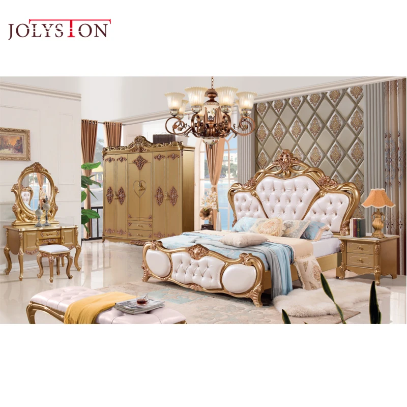 Modern Luxury French Style Bedroom Furniture Set Royal Furniture