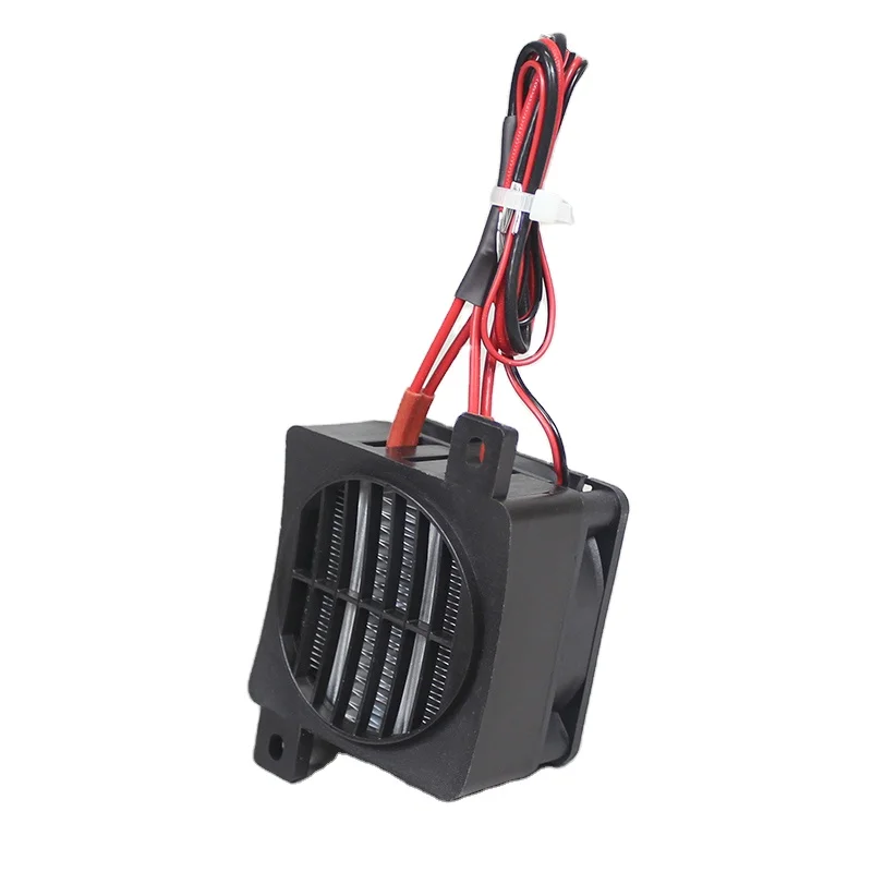 12V 50W 100W Constant Temperature Electric Insulation PTC Heater With Fan  Heat Blower for Incubator Small Space Heating