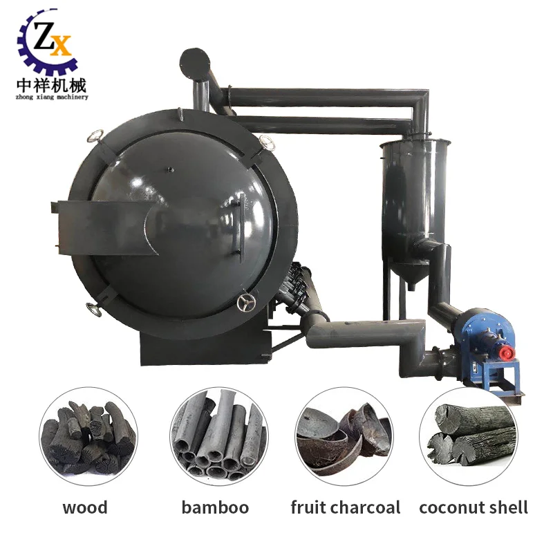ピース Alibaba.com: Zhongxiang Charcoal Making Carbonization Furnace, 1