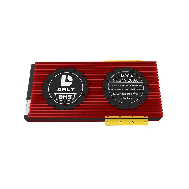 Smart Daly LiFePO4 BMS for 3S-16S Lithium Battery Packs with UART/CAN/RS485/LCD Communication Overcharge/Discharge Protection