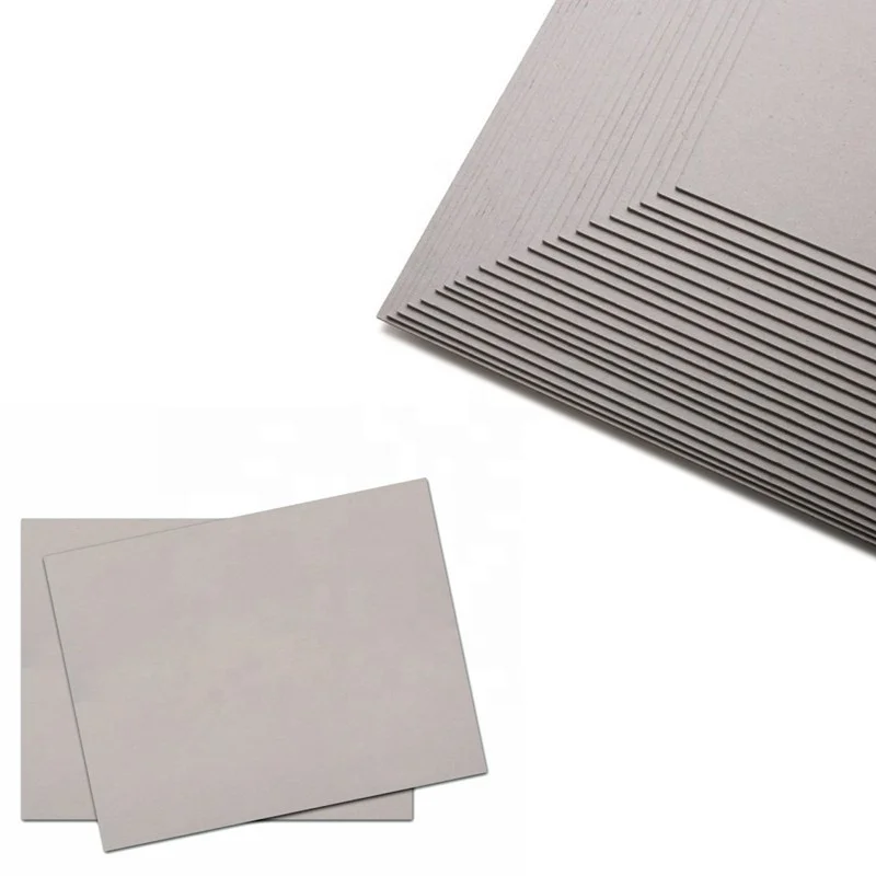 Box Board Paper 1mm Thick Paper Grey Board 600gsm