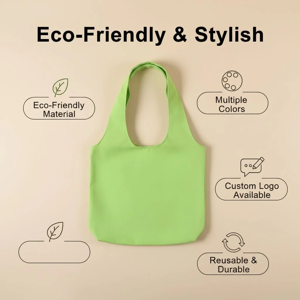 Cross-border Direct Supply Ready-made Blank Colorful Woven Canvas Tote Bags Multi-color Large-capacity Shoulder Bags for preview 5
