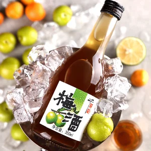 China 10 % Alcohol Plum Wine with 3 Years Shelf Life Fermented Drinking Chinese Fruit Wine