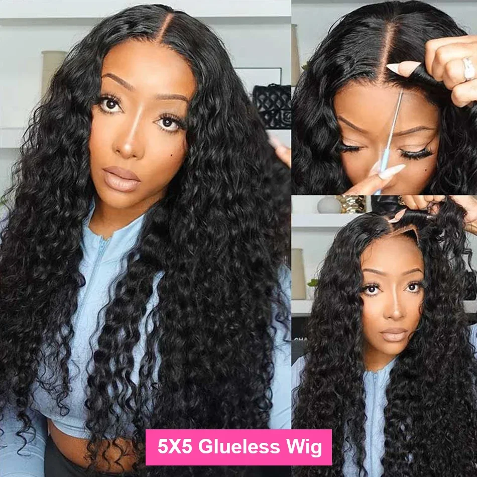 Night Club HD Loose Deep Wave Lace Front Parrucche Brasiliane Ricce Water Wave Lace Front Parrucche Chiusura Parrucche Per Le Donne_voghion.com