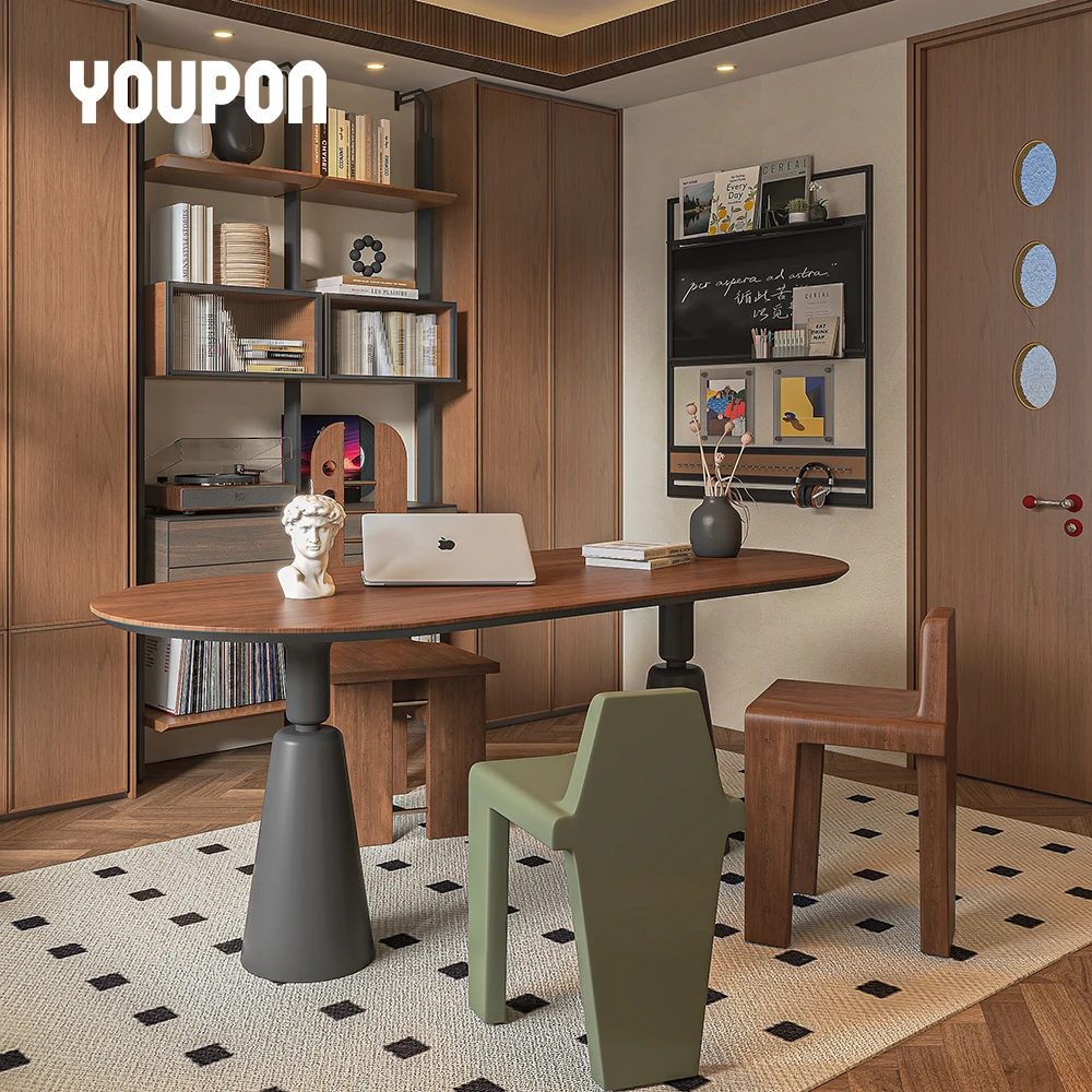 2025 New Design luxury black Convenient Organizer Rack floating wall mounted shelves for study room decoration