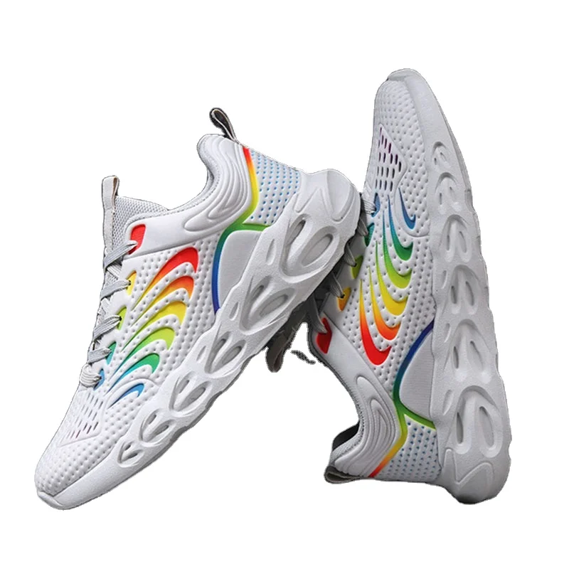 rainbow running trainers