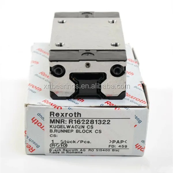 Original Rexroth Linear Guide Rail Runner Block R162211420 R162219420 R162212420
