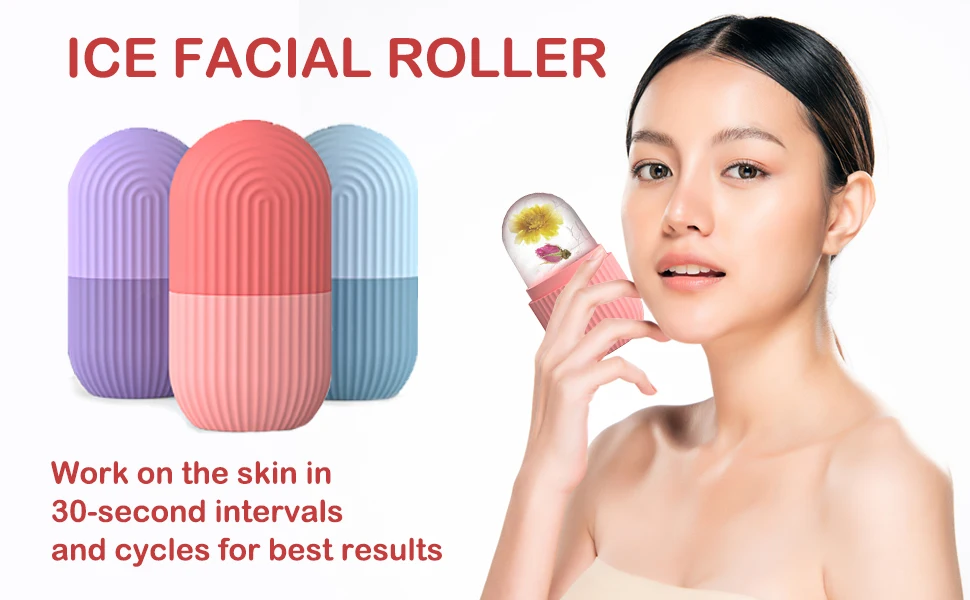 Wholesale And Eyes Facial Cube Neck M Silicone Ice Roller For Face