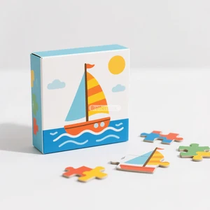 High Quality Custom Made Marine Vessels Using Environmentally Friendly Materials Paper Jigsaw Puzzles for Children.