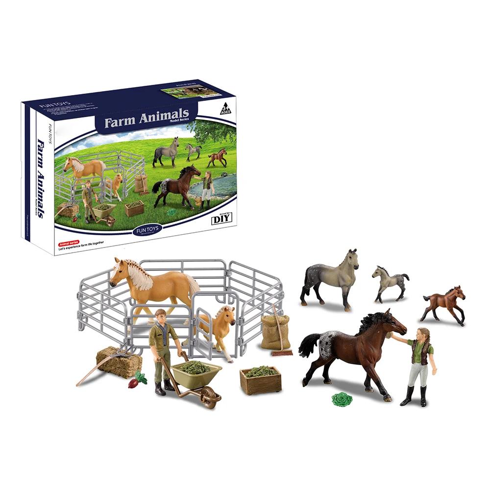 Dollhouse Miniature Horse Arabian 3.9 inch Safari Ltd Animal Dollys Gallery P26 