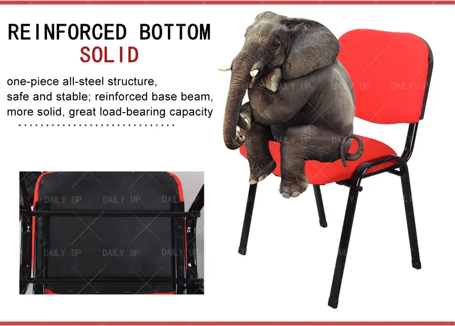 Stackable Padded Training Chair With Tablet Metal Frame Upholstered Student Study Chair With Book Net For Meeting And Conference