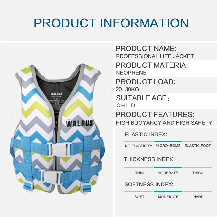 Children's Swimming Life Jacket Large Buoyancy Vest Snorkeling Vest Non