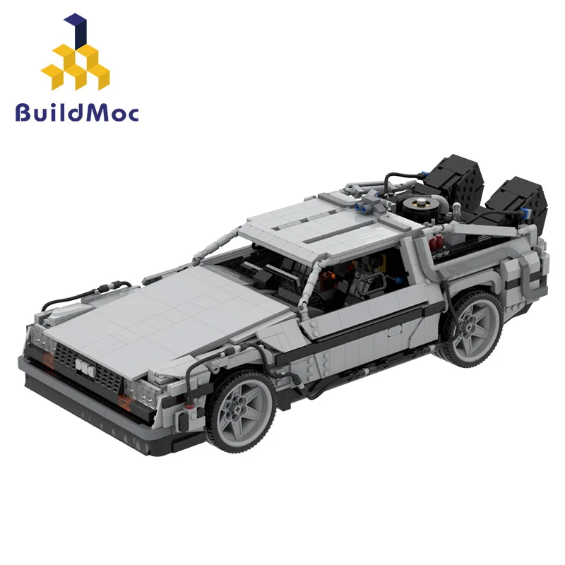 Details about   Back To The Future Delorean Building Blocks DIY 214pcs Bricks Educational Toys 