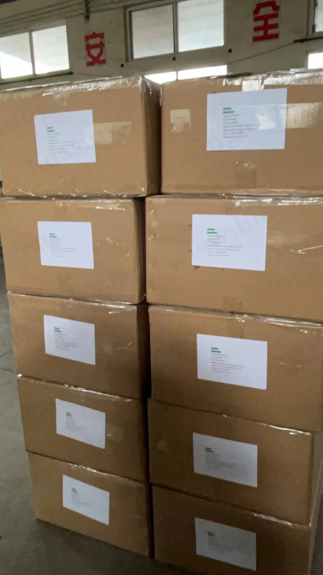 Packaging & shipping specifications