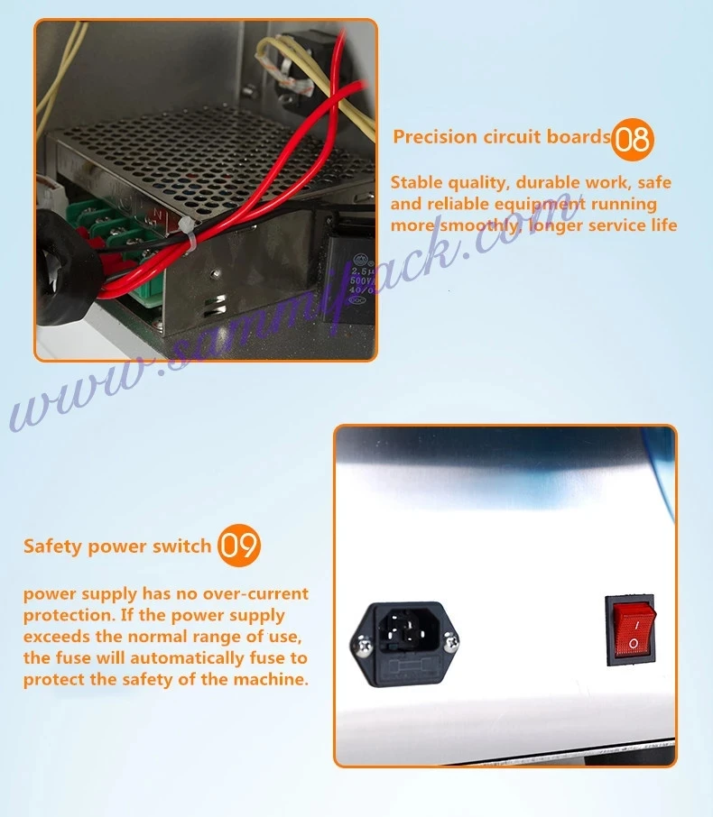 220V Semi-Automatic Round Bottle Labeling Machine with 25-50 piece/minutes Efficiency for 15-120 mm Diameter Bottles