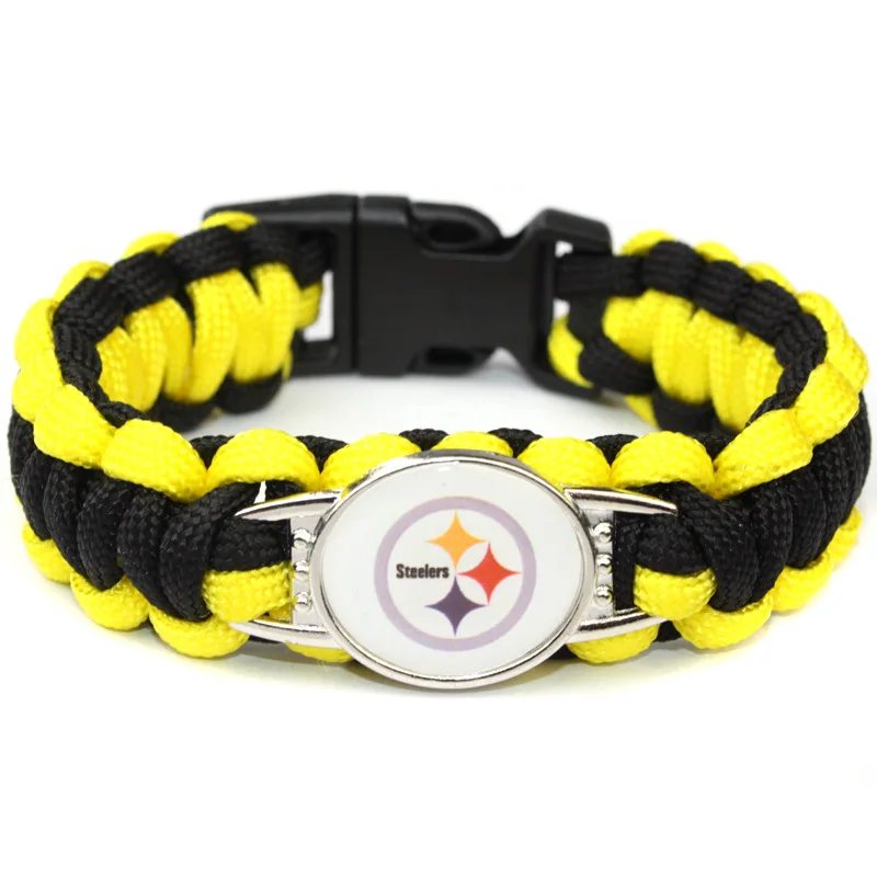 pittsburgh steelers paracord bracelet